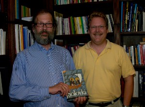 Noted scholar and author conducts reserach in OCA archives